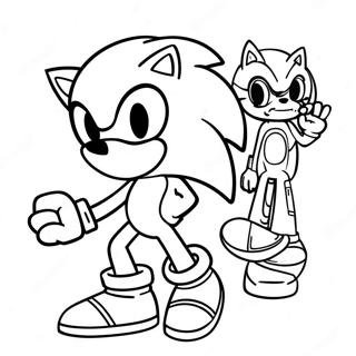 Sonic Boom Coloring Page 3956-3195