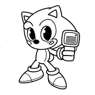 Sonic Boom Coloring Page 3956-3196