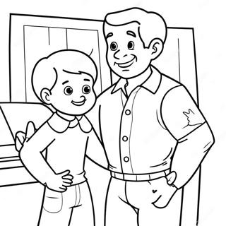 Welcome Home Daddy Coloring Page 39583-31640