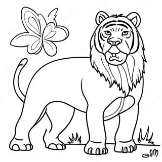 Savage Coloring Pages