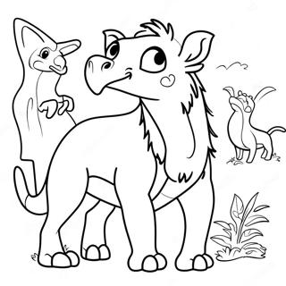 Savage Animals Coloring Page 39593-31644