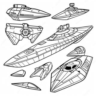 Star Wars Ships Coloring Page 39613-31666