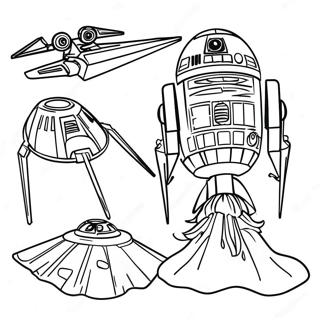 Star Wars Ships Coloring Page 39613-31667