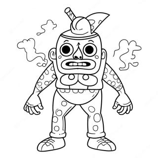 Zozobra Coloring Pages