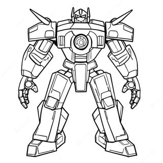 Mecha Builders Coloring Page 39633-31679