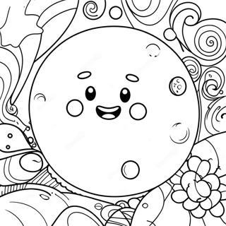 Over The Moon Coloring Pages