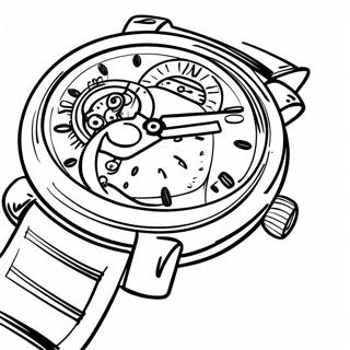 Watch Coloring Pages