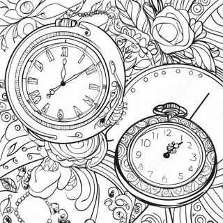 Watch Coloring Pages