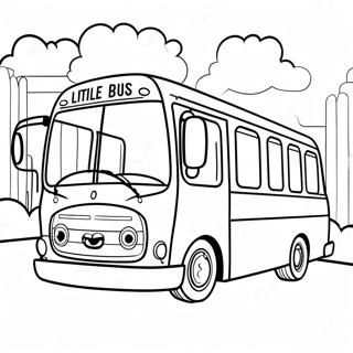 Tayo The Little Bus With Friends Coloring Page 39694-31725