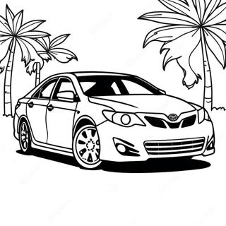 Toyota Camry Coloring Page 39733-31755