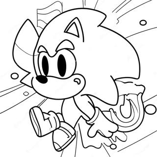 Sonic Underground Coloring Page 39773-31796