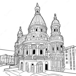 Architecture Coloring Page 39793-31805