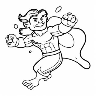 Superflex Coloring Page 39803-31815