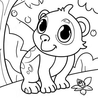 Rainforest Animals Coloring Pages