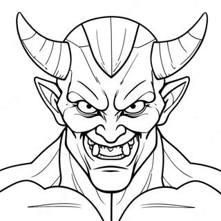 Demon Coloring Page 39853-31851