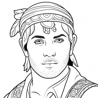 Aaron Coloring Page 39873-31866