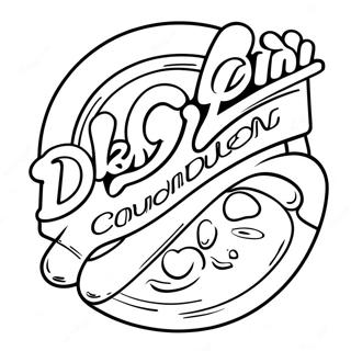 Dairy Queen Logo Coloring Page 39883-31879