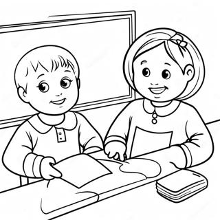 Preschool Sunday School Coloring Page 39903-31896