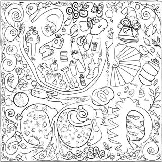 Christmas Word Search Coloring Pages