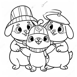 Wonder Pets Coloring Pages