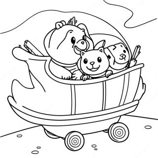 Wonder Pets Saving The Day Coloring Page 39964-31945