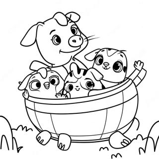 Wonder Pets Saving The Day Coloring Page 39964-31947