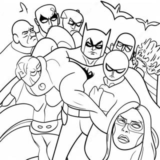 Batman Among Us Characters Coloring Page 39974-31951