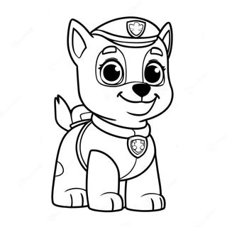 Paw Patrol Zuma Coloring Page 40013-31974