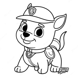 Paw Patrol Zuma Coloring Page 40013-31976