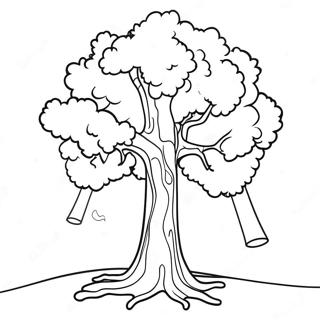 Truffula Tree Coloring Pages