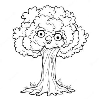 Truffula Tree Coloring Page 40023-31982