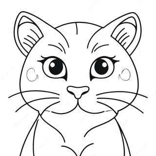 Bad Kitty Coloring Page 40033-32000