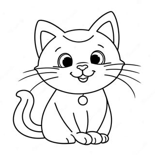 Bad Kitty Coloring Pages