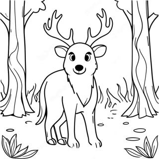 Cursed Forest Coloring Page 40043-31994