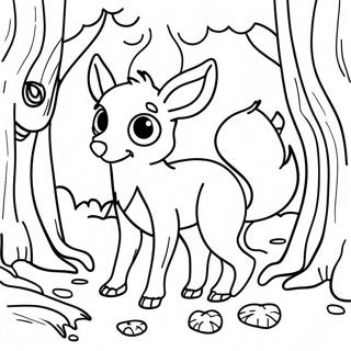 Cursed Forest Coloring Page 40043-31995