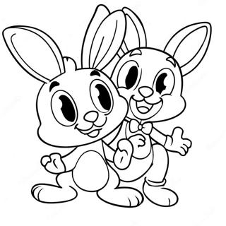 Tiny Toons Coloring Page 40053-32012