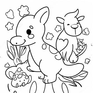 Fun Plr Coloring Page With Animals 40074-32022