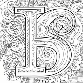 Vibrant Russian Letters Coloring Page 40114-32057