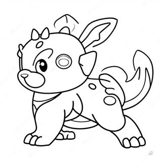 Fusion Pokemon Coloring Pages