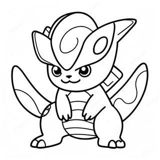 Fusion Pokemon Coloring Page 40123-32072