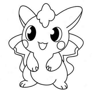 Cute Fusion Pokemon Coloring Page 40124-32062