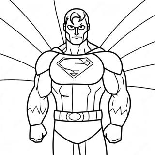 Superhero Movie Character Coloring Page 40134-32073