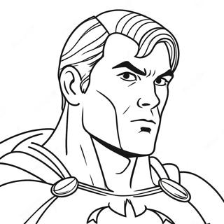 Superhero Movie Character Coloring Page 40134-32074