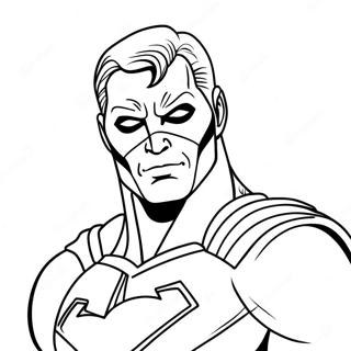 Superhero Movie Character Coloring Page 40134-32076