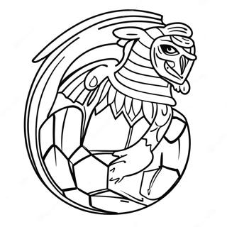 Mexico Soccer Coloring Page 40143-32082