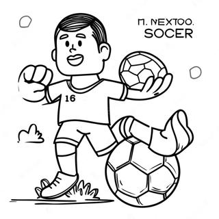 Mexico Soccer Coloring Page 40143-32084