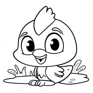 Tweety Bird Coloring Page 4016-3242