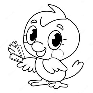 Tweety Bird Coloring Page 4016-3243