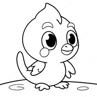 Tweety Bird Coloring Page 4016-3328