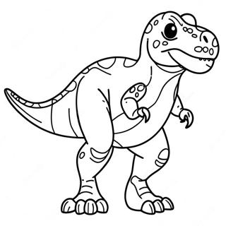 T Rex Coloring Page 40183-32111